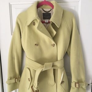 J. Crew Wool Trench Coat